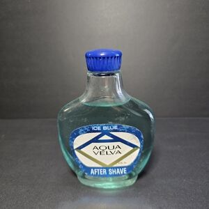 Vintage AQUA VELVA ‘Ice Blue’ After Shave 6 oz  JB Williams Co.